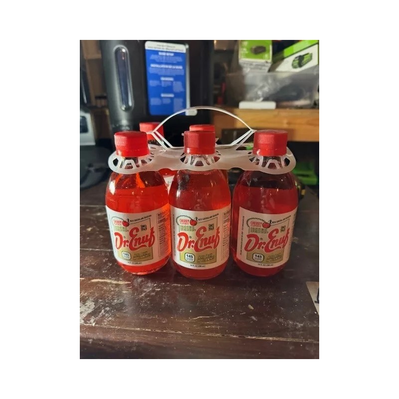 Dr. Enuf Tri-Cities Original Herbal Dr. Enuf Beverage Glass Bottles