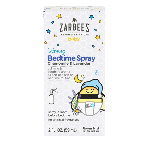 Zarbee's Baby Sleep Spray; Calming Bedtime Spray with Natural Lavender