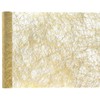 Santex Tischläufer mit Wimpel aus Metall, Sonstiges, Gold, 5 mètres