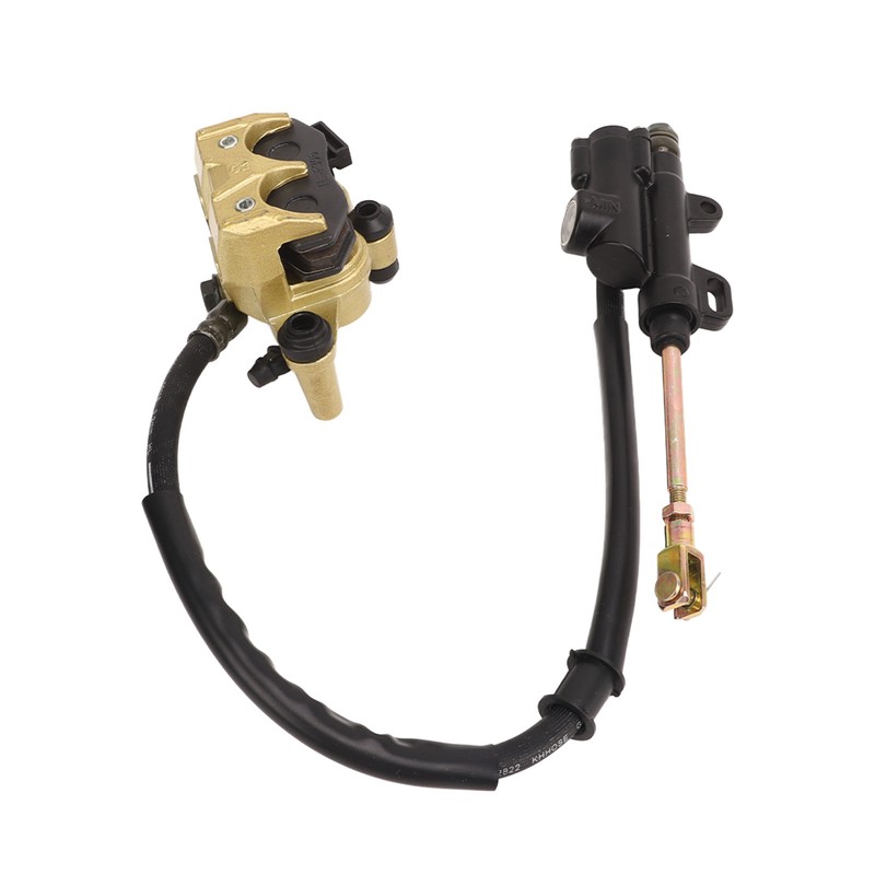 Hydraulic Rear Disc Brake Caliper System With Brake Pads Replacement
