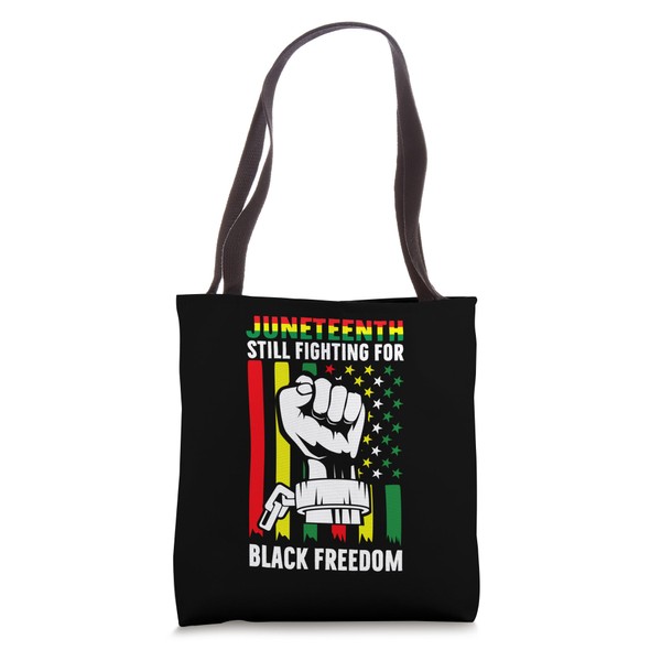 Juneteenth Breaking Every Chain Since 1965 Black Freedom Tote Bag