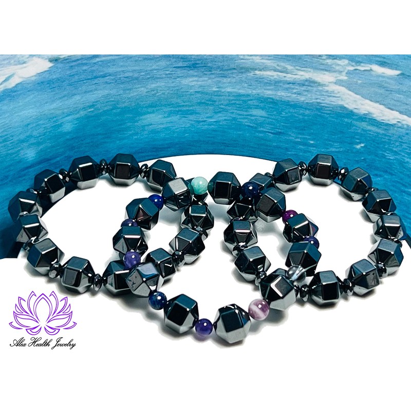 Set - Stackable Parkinson Essential Tremor Weighted Bracelets 3 -