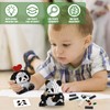 Hpbaggy 2-in-1 Panda Building Blocks Set, Animal Building Block Set,