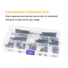 binifiMux 50pcs Crib Hardware Screws, M6 x 20mm/ 30mm/ 40mm/