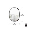 Umbra Hub Oval Mirror