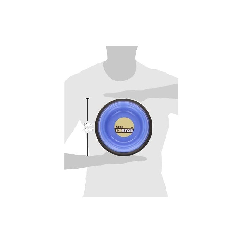 JW Pet Company Skid Stop Basic Pet Bowl, Jumbo, Colors