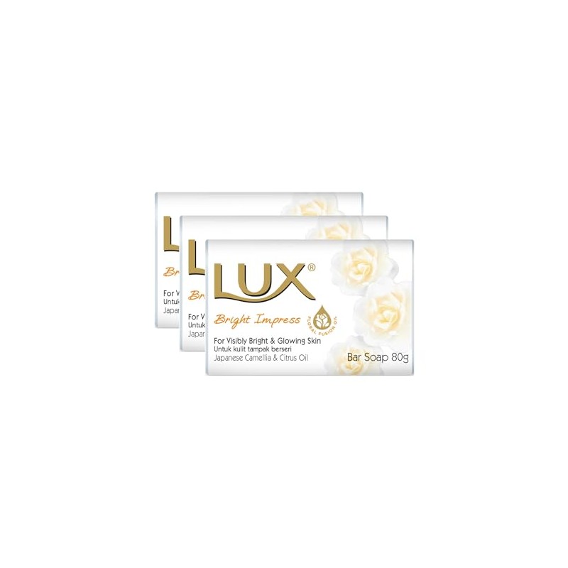 Lux Bright Impress Camellia & Citrus Oil Soap | 3