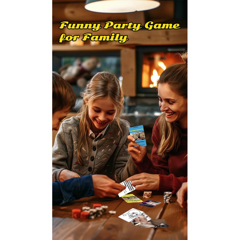 1step2dream Spanish English Party Game Meme War Card Game Funny