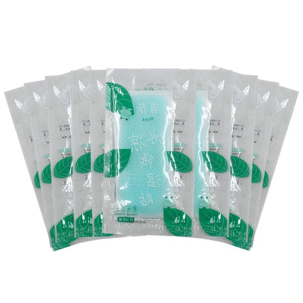 40 Sheet Cooling Gel Patches,Cooling Forehead Strips,Cool Gel Pads,Relieve Headache Toothache Pain Muscle Ache Drowsiness Fatigue Sunstroke Tired Eyes Mint