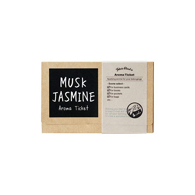 John's Blend Fragrance Sheet Aromatic Ticket, Made in Japan, OA-JON-40-6