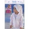 Peter Pan Knitting Pattern P939 Baby Child Hat, Gilet &