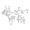 Engine Coolant Thermostat with Gasket 19301 PNA 003 Replacement for