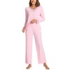 GYS Women's Pajamas Set - Viscose Made from Bamboo, Long