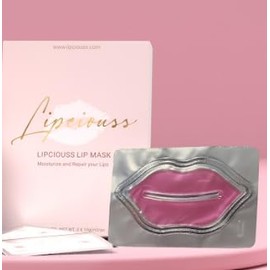 Lip Mask by Lipciouss - Hydration & Rejuvenation for Dry & Chapped Lips with Collagen, 5 Count (Pack of 1)