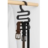 NewGround Designs Tie Belt & Scarf Holder - Stylish Organiser