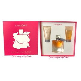 Lancome Lancôme 3-Pc La vie est belle Limited Edition Happiness Gift Set for Women, NEW