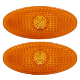 BIAREN 2x Side Marker Indicator Lamp Light Lens Amber For Renault Master Mk3 Vauxhall Movano B Mk2 Nissan NV400 261B00001R 4419475 2618000Q0A