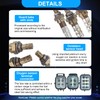 4Pcs 234-5010 234-4355 234-4368 O2 Oxygen Sensor Upstream Downstream Compatible
