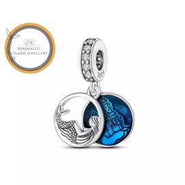 Minimalist Charm Jewelry Design Mermaid Charm For Bracelet Jewelry Gift For Women