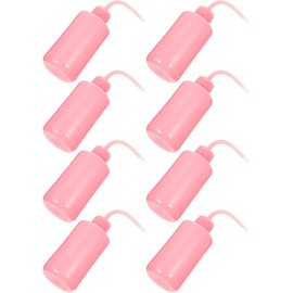 Ciieeo 8 piezas Botellas Exprimidoras Abs para Limpieza de Pestañas con Curvo Antidesbordamiento Herramienta Creativa para y Maquillaje Profesional