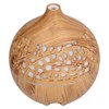180ml Wood Grain Air Humidifier USB Charging Colorful Lights Air