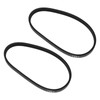 LT Easiyl 2Pcs Replacement Drive Belt 130J Pitch Line Length