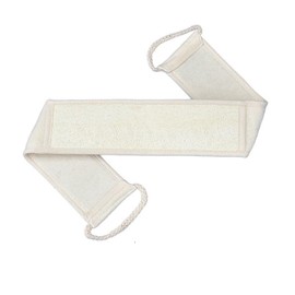 FESTFIT Exfoliating Natural Loofah Back Scrubber for Shower to Clean Your Back Deeply - 1 Count(1 Pack)