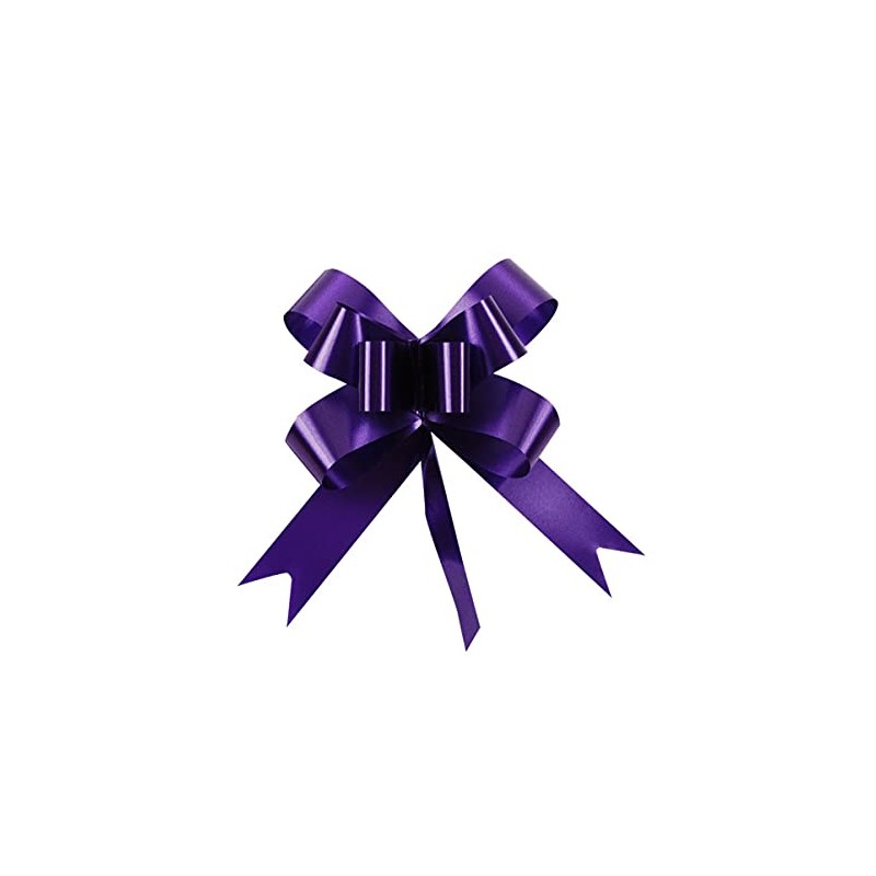 SHATCHI Large 50mm/5cm Ribbon Pull Bows for Party Wall, Gift