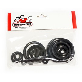 Game Room Guys Stern KISS Limited Edition Pinball Black Rubber Ring Kit