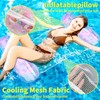 Kinwers Water Hammock with Net, Pack of 2 Pool Air