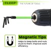 TLEEP 3.5" Long 1/4" Hex Head Allen Wrench Drill Bits,