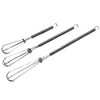 Chef Craft Classic Mini Sturdy Whisk, 5.5, 7, and 9