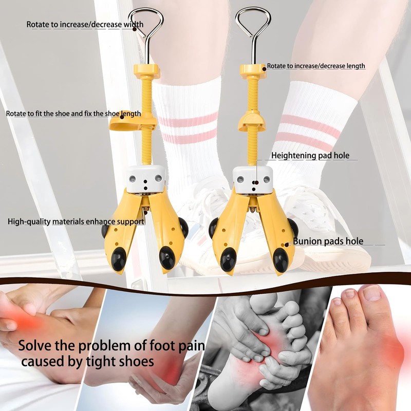 Repacego Shoe Stretcher for Women Men, Premium Shoe Widener Stretcher