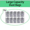 Replacement Disposable Dust Bag Compatible with Roborock S8+/ S8 Pro
