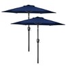 Simple Deluxe 2 Pack 7.5' Patio Umbrella Outdoor Table Market