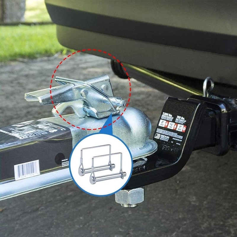 3/8" x 3-5/32" Trailer Hitch Pin 2 Pack, Heavy Duty