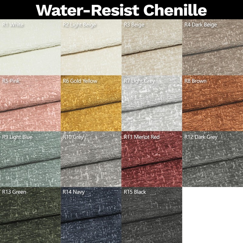 ColourTree Custom Size Bench Cushion Cover, Slipcover Fabric Sample Available