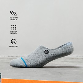 Stance No Show Socks - Wade Collection - 2 Pack MOD, Large (35'' - 38'')
