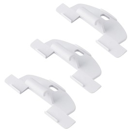 GRONGU 3/4" Lite Rise Handles Blinds Pulls Compatible with Hunter Douglas, Pleat Cordless Honeycomb Shade Lift Handles Fit for Duette and Applause Cordless Shades, 3 Packs