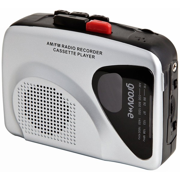 groov e Groov-e Portable Retro Personal Cassette Player and Recorder