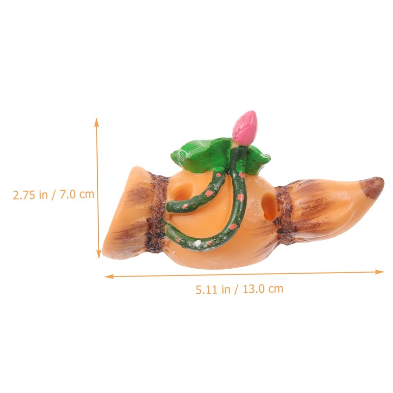 Levemolo Realistic Aquarium Lotus Root Fish Tank Decor Artificial Lotus