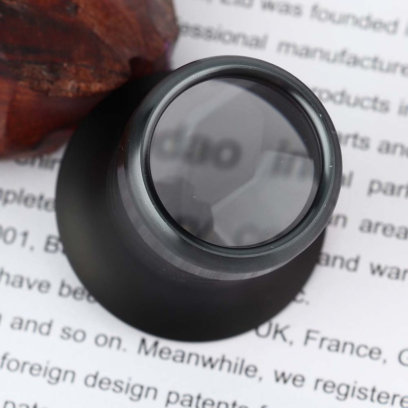 Magnifying Glass Sapphire Glass Metal Lens Barrel Watches Repairing Magnifier