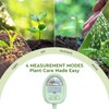 Soil Moisture Meter,4-in-1 Soil Ph Meter, Soil Tester for Moisture,