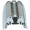vhbw Ersatz-Scherkopf kompatibel mit Braun Series 8 Elektrorasierer, Silber