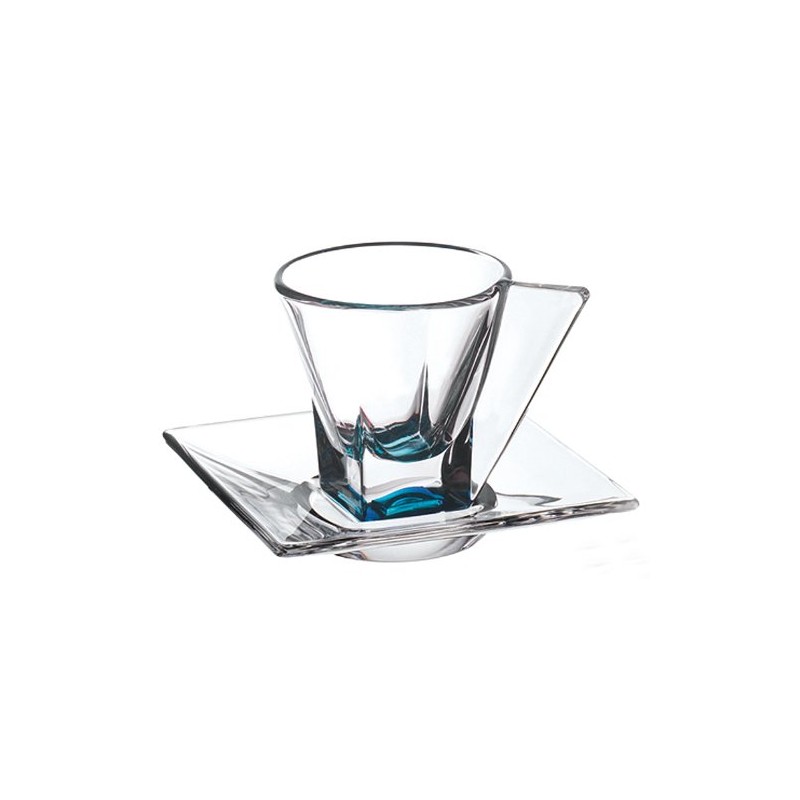 Fusion Crystal Multicolor Espresso Set