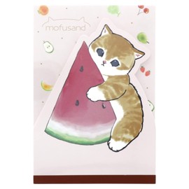 Sunstar Stationery Mofusand Memo Die Cut A6 Fruit S2835908