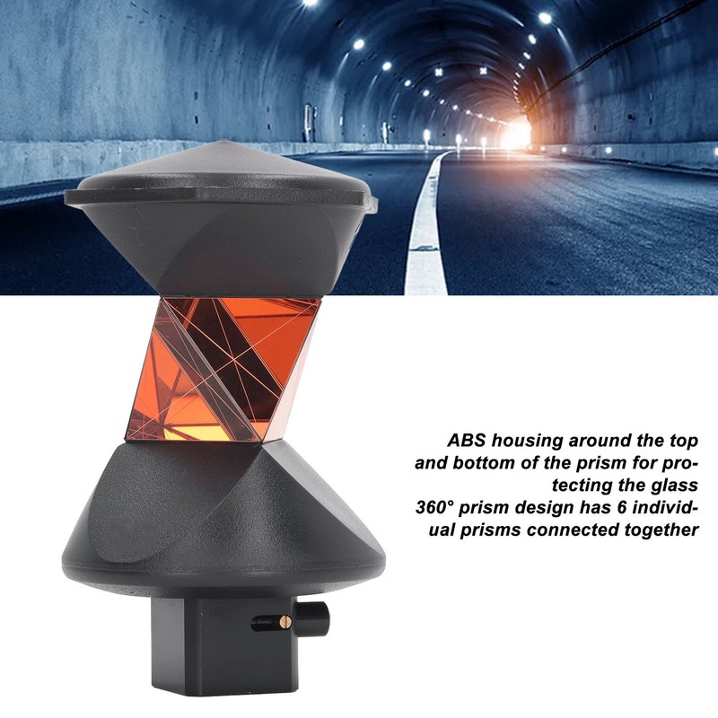 360° Universal Total Station Prism Automatic Tracking High Accuracy Film