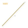 Sutemribor Brass Solid Round Rod Lathe Bar Stock, 1/8 inch