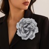 Flower Brooch Pins for Women 5.5in Lapel Pins Large Rose