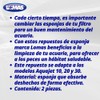 Lomas Aquajet Repuesto Esponja para Filtros de Peceras y/o Acuarios,